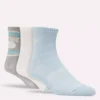 3-pack Women’s Terry Mid Crew Socks