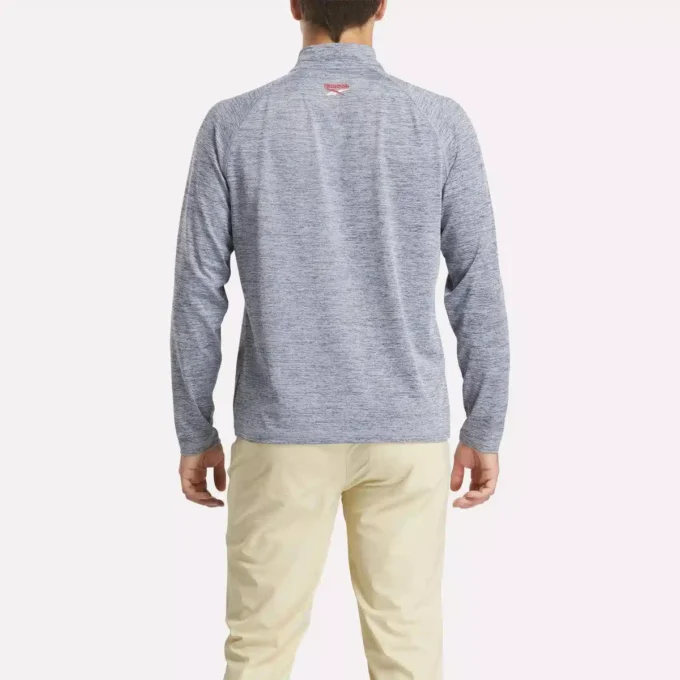 Men’s Cationic Wicking Quarter-Zip Sweatshirt Men’s Cationic Wicking Quarter-Zip Sweatshirt