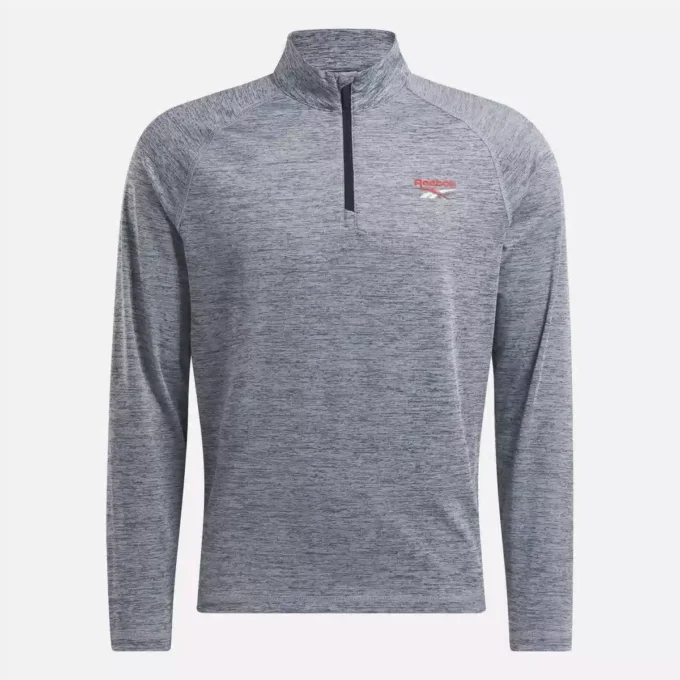 Men’s Cationic Wicking Quarter-Zip Sweatshirt Men’s Cationic Wicking Quarter-Zip Sweatshirt