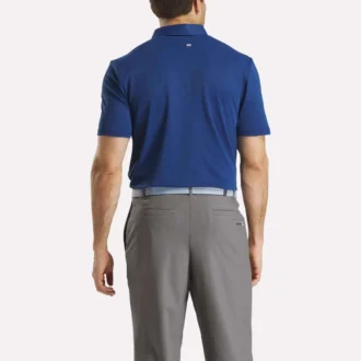 Men’s Colorblock Bonded Collar Polo Shirt