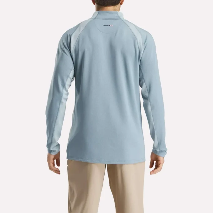 Men’s Long Sleeve Aero Flex 1/4 Zip Pullover Top Men’s Long Sleeve Aero Flex 1/4 Zip Pullover Top