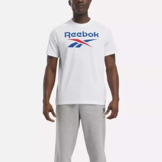 Men’s Reebok Identity Big Stacked Logo T-Shirt