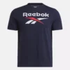 Men’s Reebok Identity Big Stacked Logo T-Shirt
