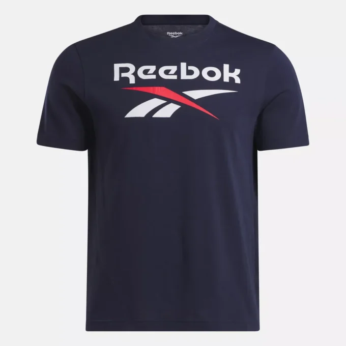 Men’s Reebok Identity Big Stacked Logo T-Shirt