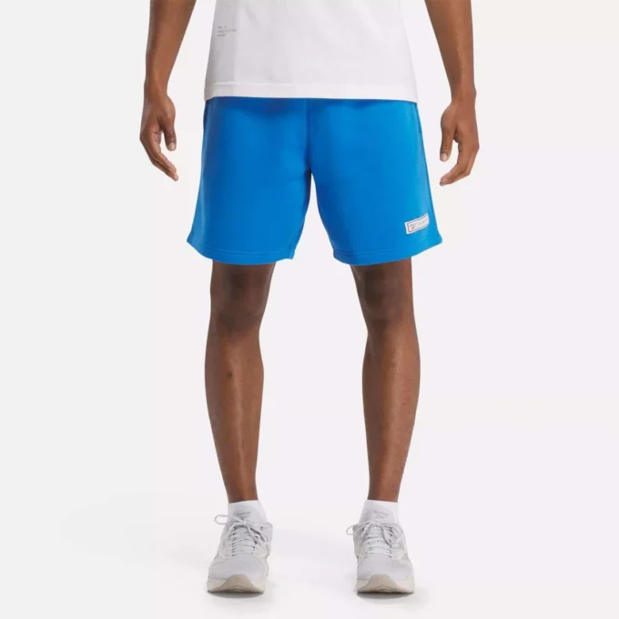 Men’s Reebok Identity Logo Mash-Up Shorts Men’s Reebok Identity Logo Mash-Up Shorts
