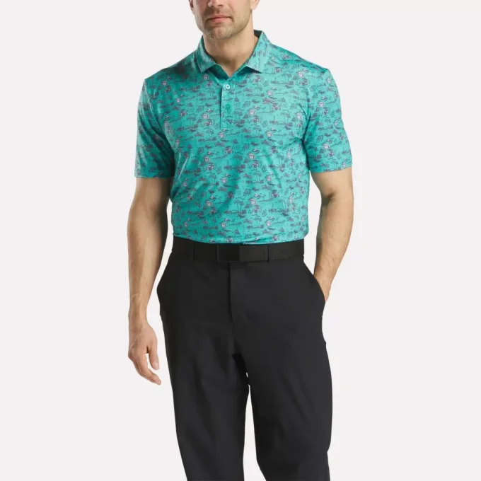 Men’s Short Sleeve Gator Golf Polo Shirt Men’s Short Sleeve Gator Golf Polo Shirt