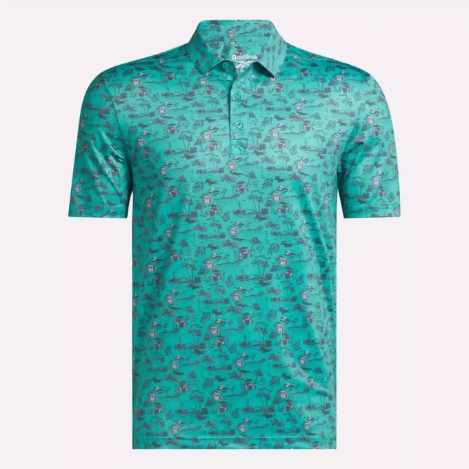 Men’s Short Sleeve Gator Golf Polo Shirt Men’s Short Sleeve Gator Golf Polo Shirt