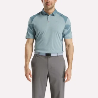 Men’s Short Sleeve Signature Vector Sleeve Polo Shirt