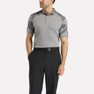 Men’s Short Sleeve Signature Vector Sleeve Polo Shirt