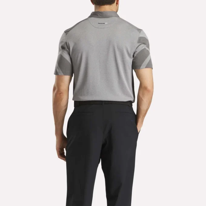 Men’s Short Sleeve Signature Vector Sleeve Polo Shirt Men’s Short Sleeve Signature Vector Sleeve Polo Shirt
