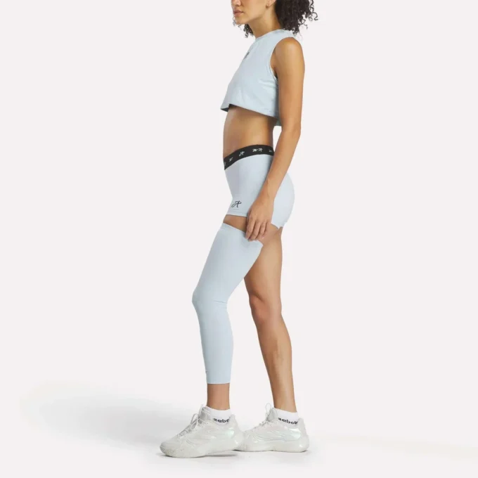 Reebok x Angel Reese Mini Shorts & Sleeve Reebok x Angel Reese Mini Shorts & Sleeve