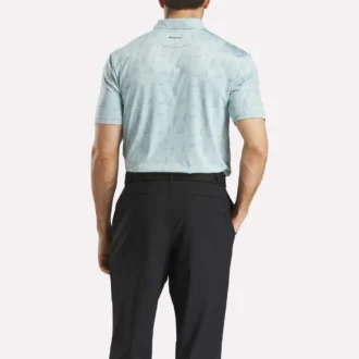 Short Sleeve Tournament Etching Print Polo Shirt Short Sleeve Tournament Etching Print Polo Shirt
