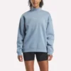 Women’s Longline Roll Neck Sweatshirt