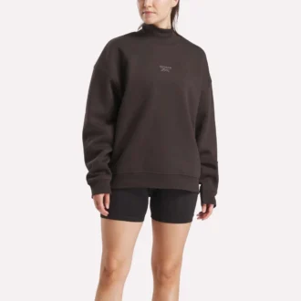 Women’s Longline Roll Neck Sweatshirt Women’s Longline Roll Neck Sweatshirt