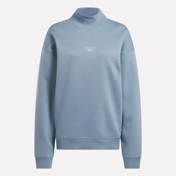 Women’s Longline Roll Neck Sweatshirt