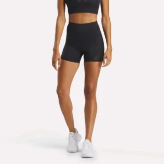 Women’s Mesh High-Rise Bike Shorts 5″