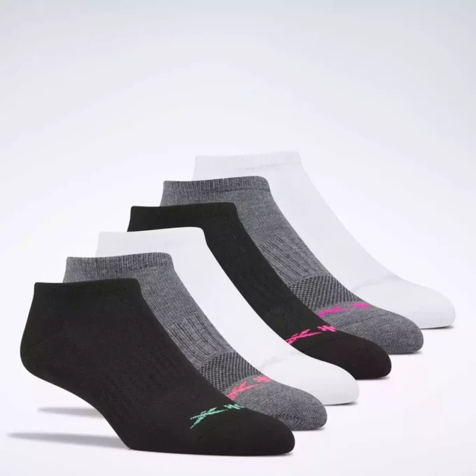 Women’s Reebok Basic Low-Cut Socks 6 Pairs Women’s Reebok Basic Low-Cut Socks 6 Pairs