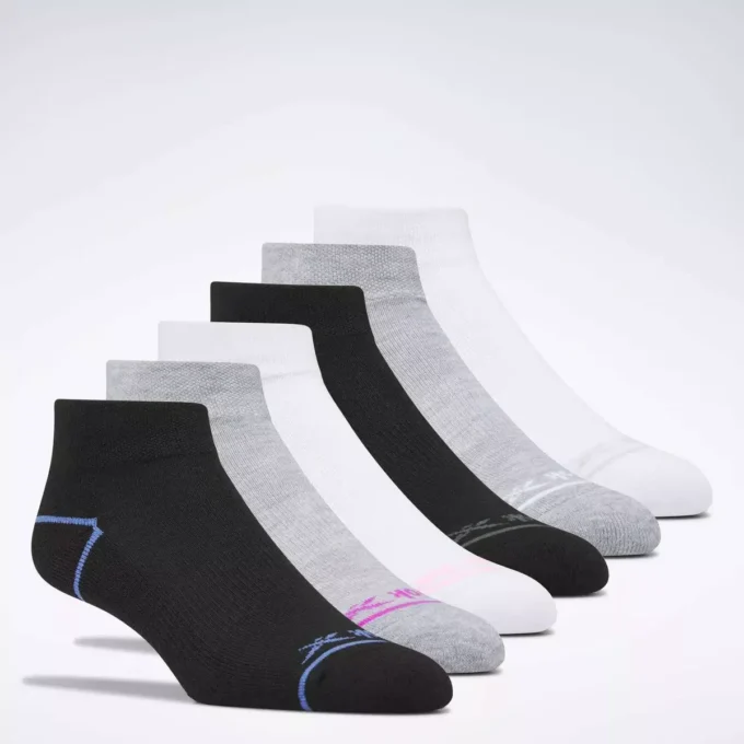 Women’s Reebok Basic Quarter Socks 6 Pairs Women’s Reebok Basic Quarter Socks 6 Pairs