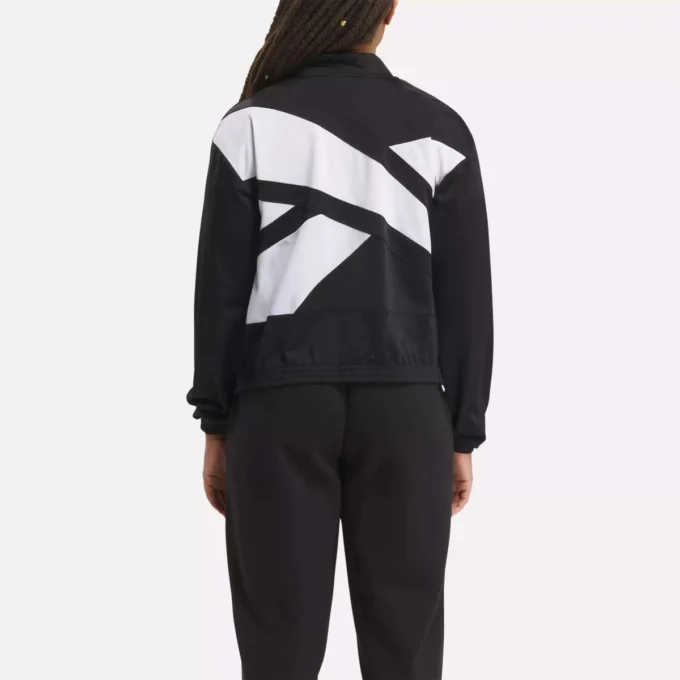 Women’s Reebok Identity Back Vector Tricot Track Jacket