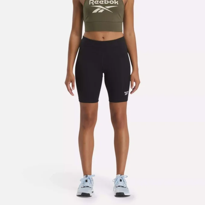 Women’s Reebok Identity Small Logo Cotton Bike Short 7″ Women’s Reebok Identity Small Logo Cotton Bike Short 7″