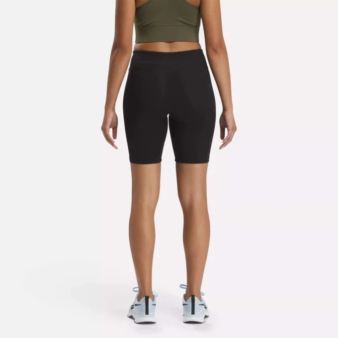 Women’s Reebok Identity Small Logo Cotton Bike Short 7″ Women’s Reebok Identity Small Logo Cotton Bike Short 7″