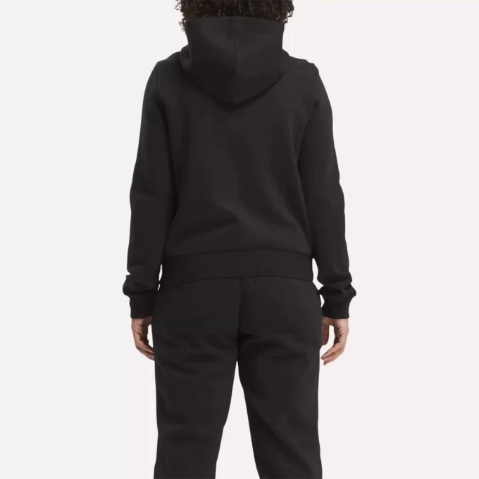 Women’s Reebok Identity Small Logo Fleece Full-Zip Hoodie Women’s Reebok Identity Small Logo Fleece Full-Zip Hoodie