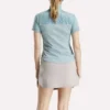 Women’s Short Sleeve 1/4 Zip Mini Argyle Print Top Women’s Short Sleeve 1/4 Zip Mini Argyle Print Top