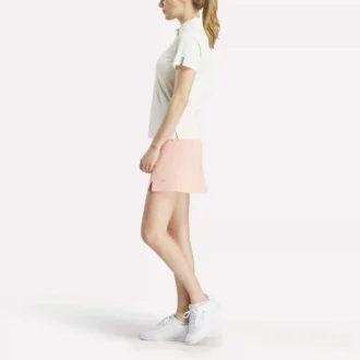 Women’s Short Sleeve Stretch Pique Placket Polo Shirt