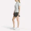 Women’s Short Sleeve Stretch Pique Placket Polo Shirt Women’s Short Sleeve Stretch Pique Placket Polo Shirt
