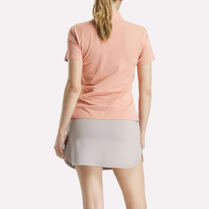 Women’s Short Sleeve Stretch Pique Placket Polo Shirt Women’s Short Sleeve Stretch Pique Placket Polo Shirt