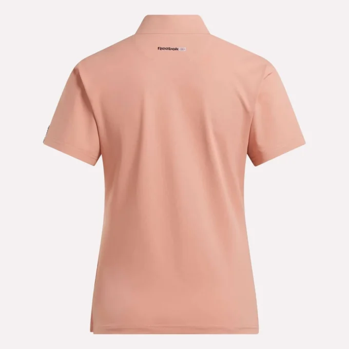 Women’s Short Sleeve Stretch Pique Placket Polo Shirt Women’s Short Sleeve Stretch Pique Placket Polo Shirt