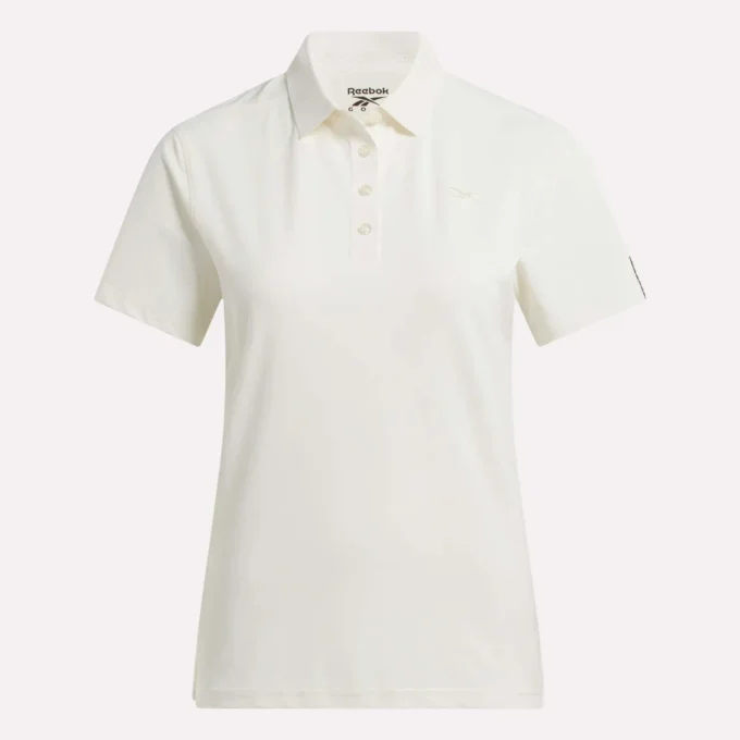 Women’s Short Sleeve Stretch Pique Placket Polo Shirt Women’s Short Sleeve Stretch Pique Placket Polo Shirt