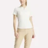 Women’s Short Sleeve Zip Bodycon Golf Polo Shirt Women’s Short Sleeve Zip Bodycon Golf Polo Shirt