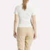 Women’s Short Sleeve Zip Bodycon Golf Polo Shirt Women’s Short Sleeve Zip Bodycon Golf Polo Shirt