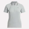 Women’s Short Sleeve Zip Bodycon Golf Polo Shirt Women’s Short Sleeve Zip Bodycon Golf Polo Shirt