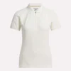 Women’s Short Sleeve Zip Bodycon Golf Polo Shirt Women’s Short Sleeve Zip Bodycon Golf Polo Shirt