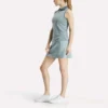 Women’s Sleeveless Tonal Vector Jacquard Golf Polo Shirt Women’s Sleeveless Tonal Vector Jacquard Golf Polo Shirt
