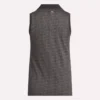 Women’s Sleeveless Tonal Vector Jacquard Golf Polo Shirt Women’s Sleeveless Tonal Vector Jacquard Golf Polo Shirt