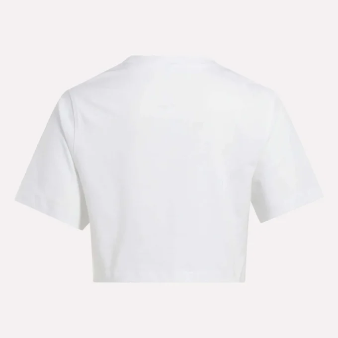 Women’s Two-Color Logo Crew Cropped Short Sleeve Tee Women’s Two-Color Logo Crew Cropped Short Sleeve Tee