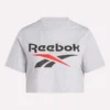 Women’s Two-Color Logo Crew Cropped Short Sleeve Tee Women’s Two-Color Logo Crew Cropped Short Sleeve Tee