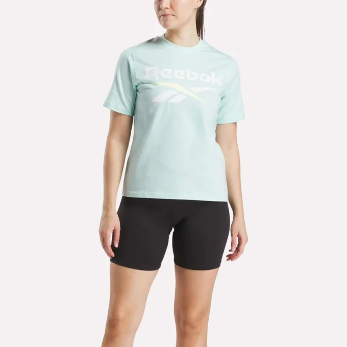 Women’s Two-Color Logo Crew Short Sleeve Tee