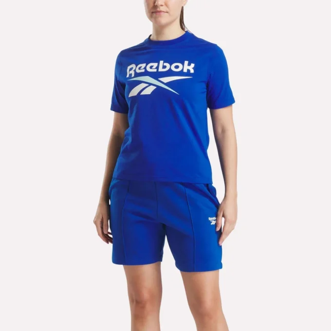 Women’s Two-Color Logo Crew Short Sleeve Tee