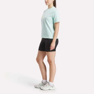 Women’s Two-Color Logo Crew Short Sleeve Tee