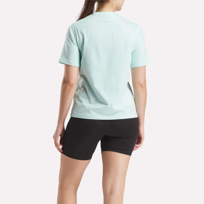 Women’s Two-Color Logo Crew Short Sleeve Tee
