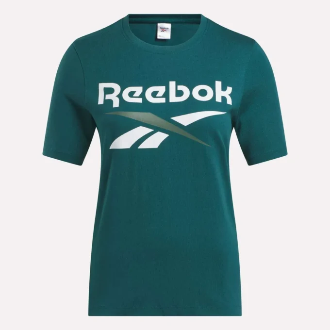 Women’s Two-Color Logo Crew Short Sleeve Tee